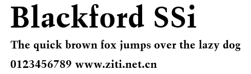 Blackford SSi.ttf字體轉換器圖片