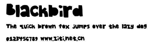 Blackbird.ttf