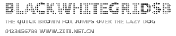 BlackWhiteGridsB.ttf