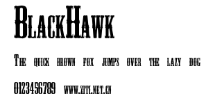 BlackHawk.otf