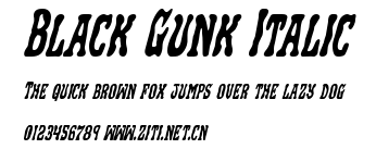 Black Gunk Italic.ttf