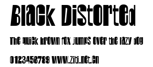 Black Distorted.ttf