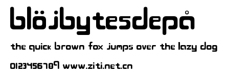 Blöjbytesdepå.ttf字體轉換器圖片