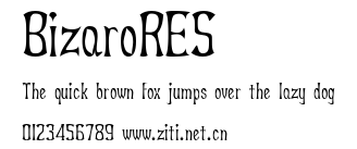 BizaroRES.ttf