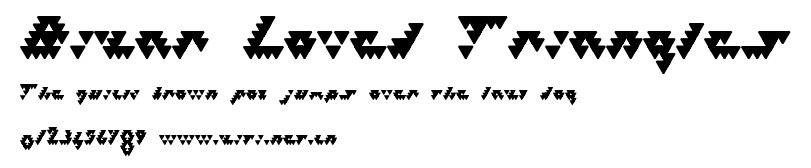 Bizar Loved Triangles.ttf