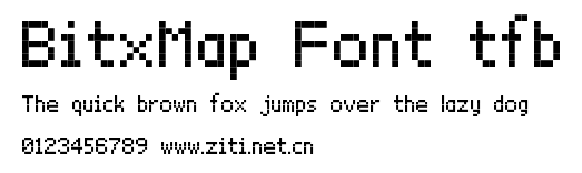 BitxMap Font tfb.ttf