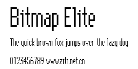 Bitmap Elite.ttf