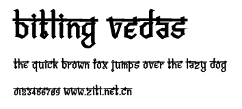 Bitling vedas.ttf