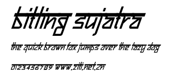 Bitling sujatra.ttf