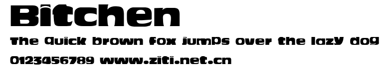 Bitchen.ttf