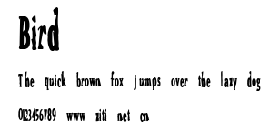 Bird.ttf