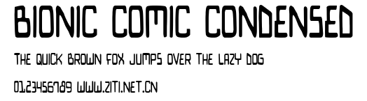 Bionic Comic Condensed.ttf