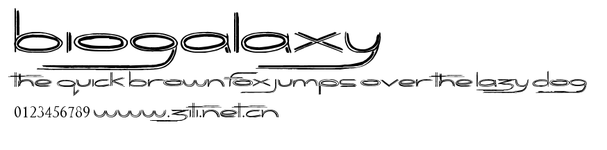 Biogalaxy.ttf