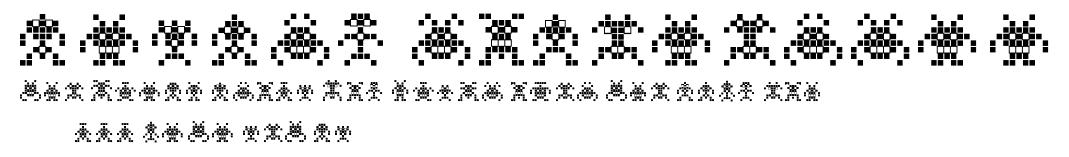 Binary SoldiersII.ttf字體轉換器圖片