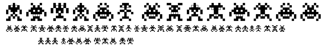 Binary Soldiers.ttf字體轉換器圖片
