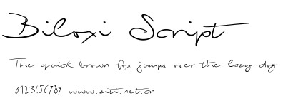 Biloxi Script.ttf