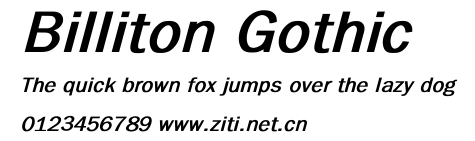 Billiton Gothic.ttf