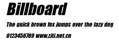 Billboard.ttf