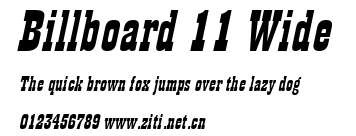 Billboard 11 Wide.ttf