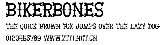 BikerBones.ttf