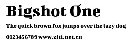 Bigshot One.ttf