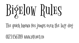 Bigelow Rules.ttf