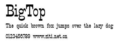 BigTop.ttf