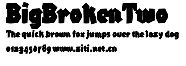 BigBrokenTwo.ttf