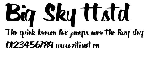 Big Sky ttstd.ttf