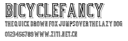 BicycleFancy.ttf