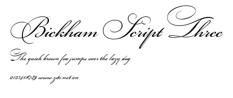 Bickham Script Three.ttf