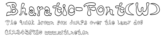 Bharatic-Font(W).ttf