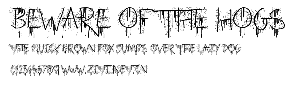 Beware of the Hogs.ttf