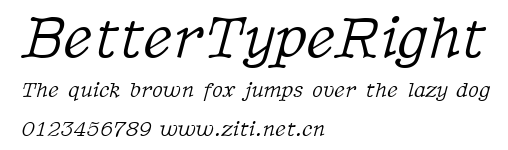 BetterTypeRight.ttf字體轉換器圖片