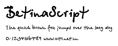 BetinaScript.ttf