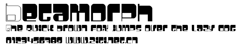 Betamorph.ttf