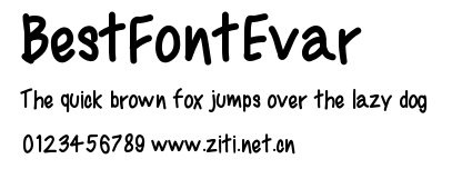 BestFontEvar.ttf