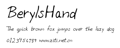 BerylsHand.ttf