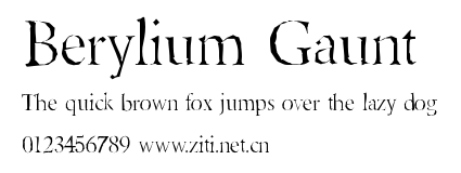 Berylium Gaunt.ttf