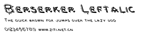 Berserker Leftalic.ttf