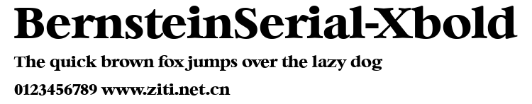 BernsteinSerial-Xbold.ttf