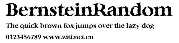 BernsteinRandom.ttf