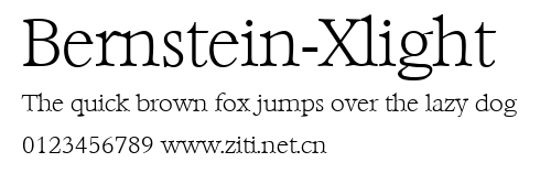 Bernstein-Xlight.ttf