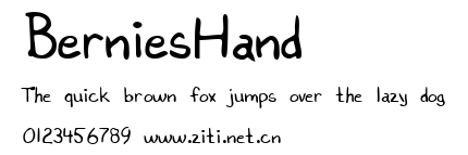 BerniesHand.ttf