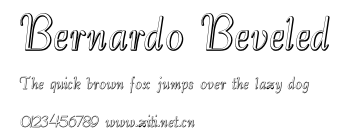 Bernardo Beveled.otf