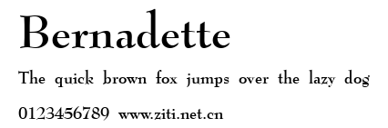 Bernadette.ttf