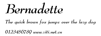 Bernadette.ttf