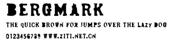 Bergmark.ttf