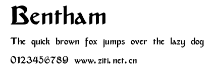 Bentham.ttf