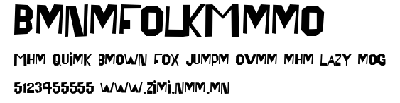 BensfolkDemo.ttf
